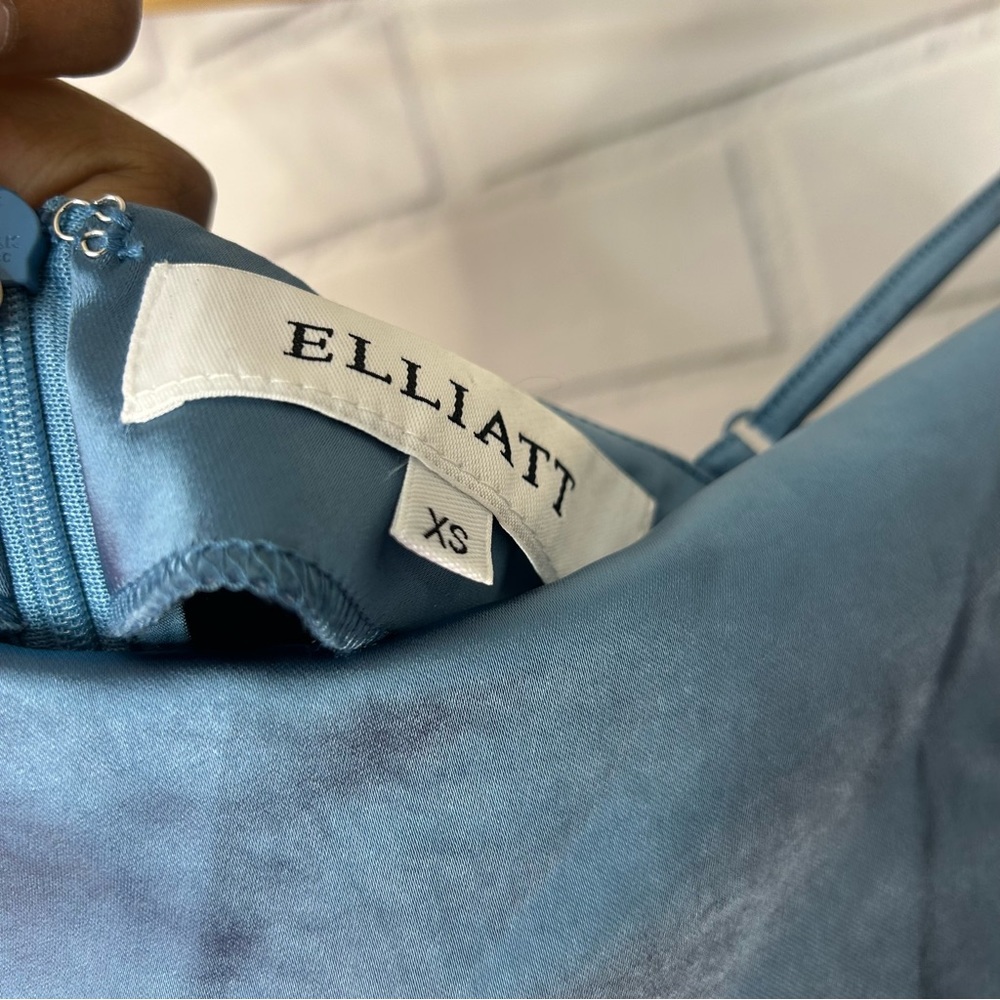 Elliatt Jacinda Dress in Cadet Blue size Extra Small - Picture 3 of 10
